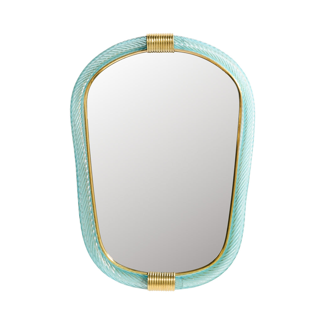 Murano Twisted Rope 'Firenze' Mirror by Barovier e Toso