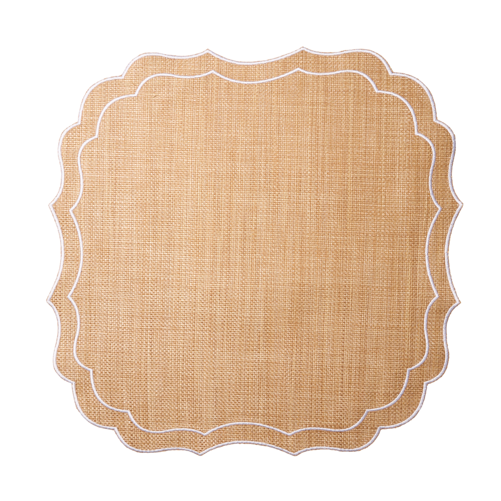 Raffia Placemat by La Gallina Matta, Italy