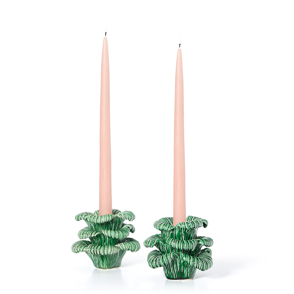 Mini Folies Bergère Candlesticks by Jean Roger Paris - Set of 2