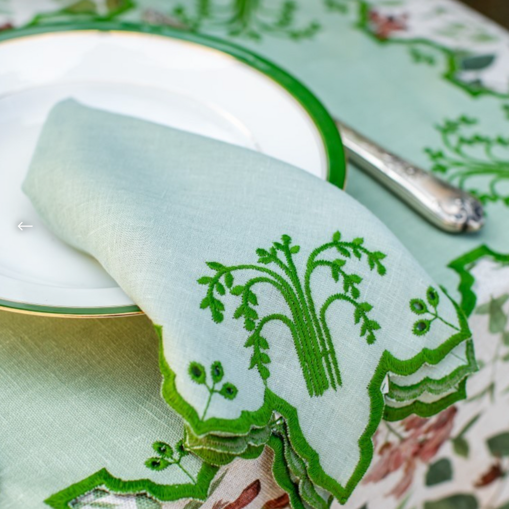 Eden Linen Napkin by Borgo Delle Tovaglie , Italy