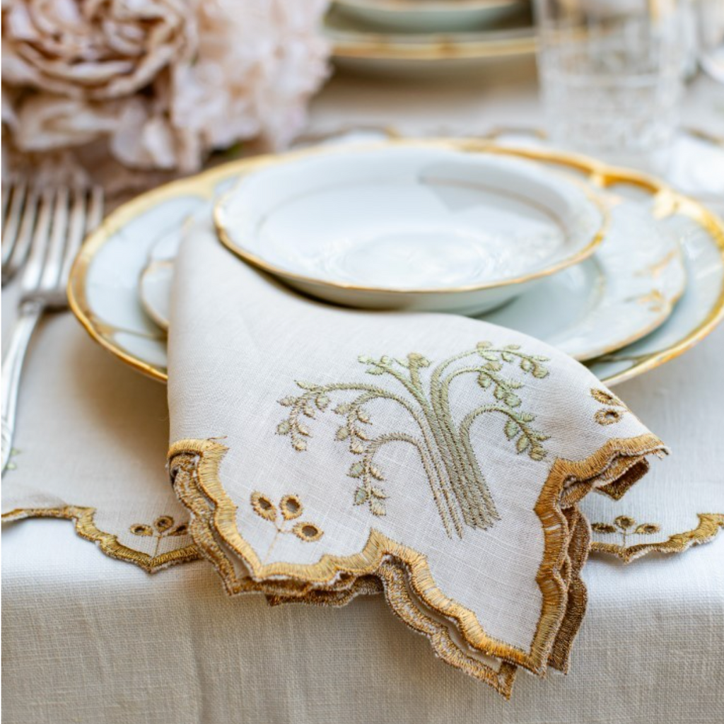 Eden Linen Napkin by Borgo Delle Tovaglie , Italy