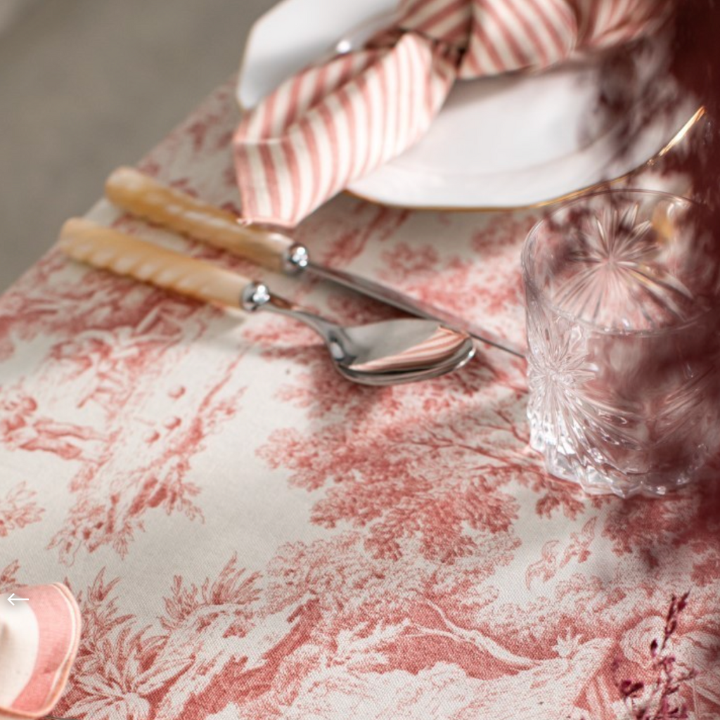 Filo Toile Tablecloth by Borgo Delle Tovaglie , Italy