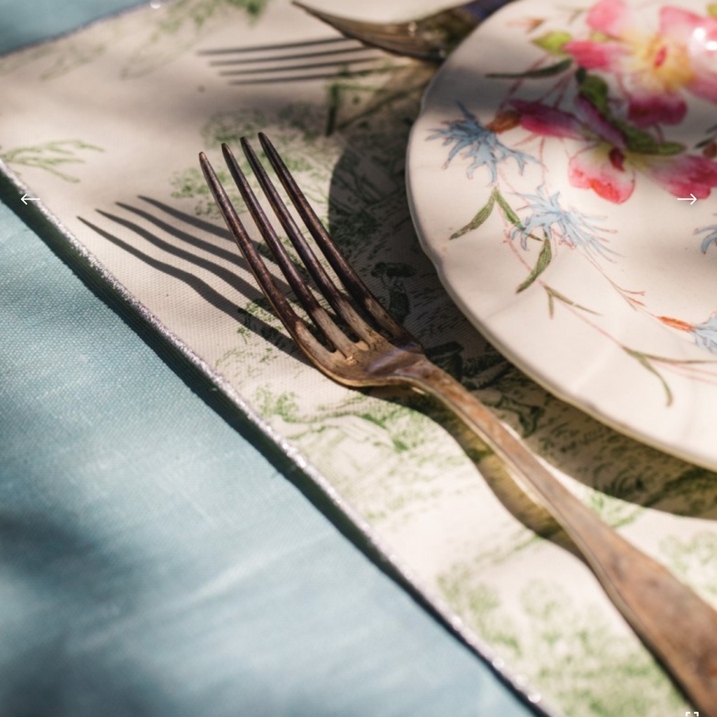 Linen Bauhuas Tablecloth by Borgo Delle Tovaglie , Italy